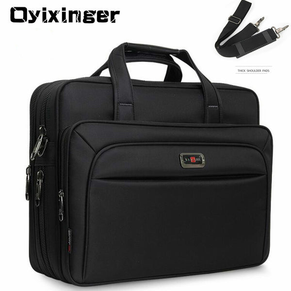 Large Capacity Men Single Shoulder Bag 14" 15" 16 Inches Travel Bag Men's casual fashion Handbags Business Briefcase Laptop Bag