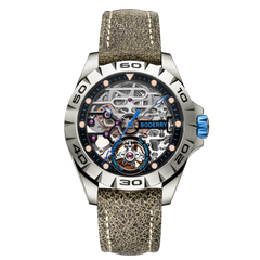 Titanium Case 2020 Top Brand Luxury Men's Watches Skeleton Automatic Mechanical Watch for Men Waterproof Relogio Masculino