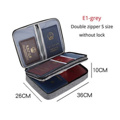 Portable Briefcase For Document Bag Women Men'S Bag For Documents New Travel Business Bag File Paper Storage Documents Organizer