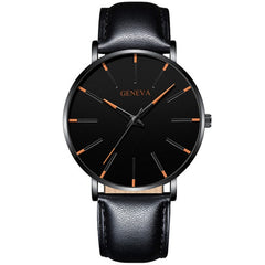 2020 Minimalist Men's Fashion Ultra Thin Watches Simple Men Business Stainless Steel Mesh Belt Quartz Watch Relogio Masculino