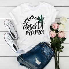 Women's T-shirts Mama Mom Leopard Letter Print Harajuku T Shirt Mother Clothing T-shirt for Women Tees Tops 2020 Female T-Shirt