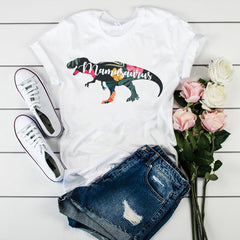 Women's T-shirts Mama Mom Leopard Letter Print Harajuku T Shirt Mother Clothing T-shirt for Women Tees Tops 2020 Female T-Shirt