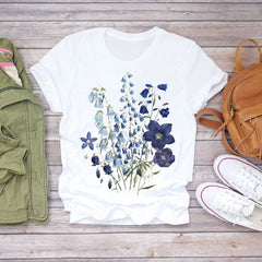 Women's T-shirts Dream Feather Graphic Tee 2020 Summer Harajuku Top Female T-shirt Short Sleeve Oversized T Shirt Women Clothes