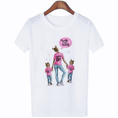 2020 New Women T-shirt Super Mom Love Print Top Female T Shirts Harajuku Kawaii Casual Comfortable Tee Ladies Tops Short Clothes