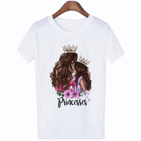 2020 New Women T-shirt Super Mom Love Print Top Female T Shirts Harajuku Kawaii Casual Comfortable Tee Ladies Tops Short Clothes