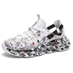 Fashion Men's Sneakers Comfortable Men Casual Shoes Outdoor Black White Shoes for Man Lace Up Male Walking Zapatillas Footwear 9