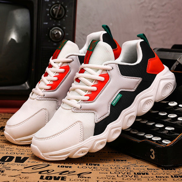 Classic Sports casual shoes single layer mesh breathable men's shoes speakers Men Casual Shoes Tenis Masculino Zapatillas Hombre