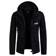 Solid Hoodies Jackets Men Autumn Winter New Hoodies