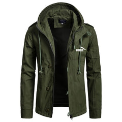 Solid Hoodies Jackets Men Autumn Winter New Hoodies