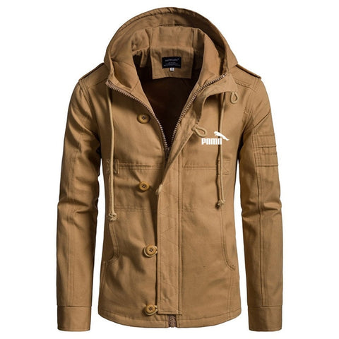 Solid Hoodies Jackets Men Autumn Winter New Hoodies